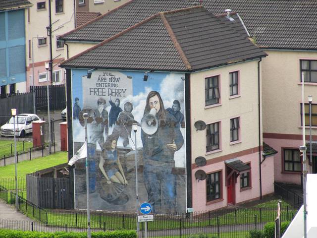 Free Derry Mural