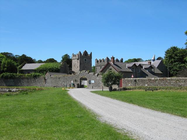 Castle Ward in Northern Ireland - the setting of fictional 