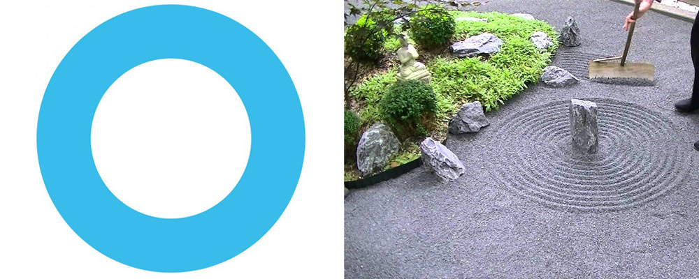 The Travelstart logo is inspired by ‘karesansui’, or Japanese Zen gardens.