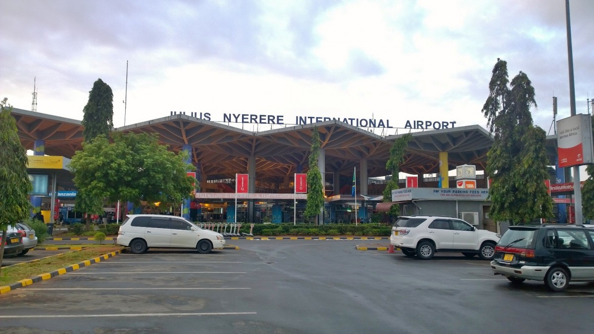 Exterior of Julius Nyerere International Airport