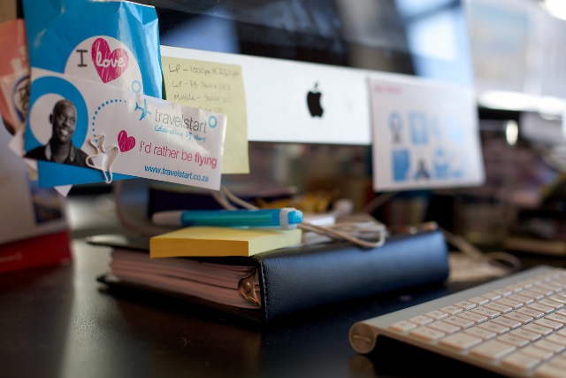 Desk At Travelstart SA