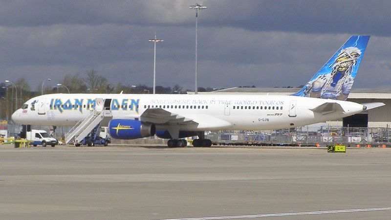 Iron Maiden Plane