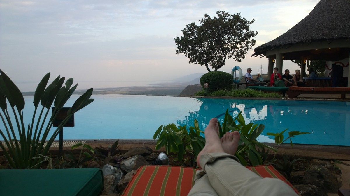 Manyara Serena Hotel's Infinity Pool