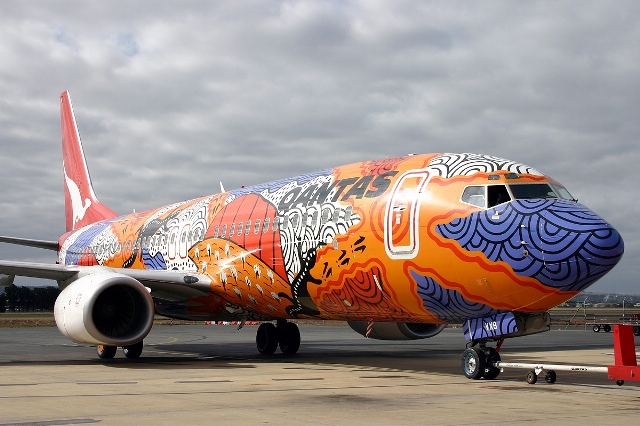 Qantas Yananyi Dreaming 737