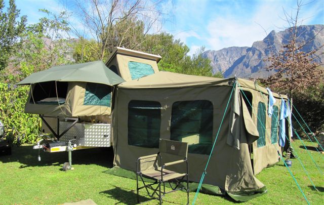 Secret Falls Campsite in Tulbagh, Western Cape - south african campsites