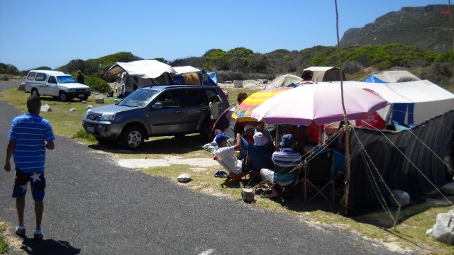 Soetwater Resort is a seaside campsite on the Cape Peninsula - south african campsites