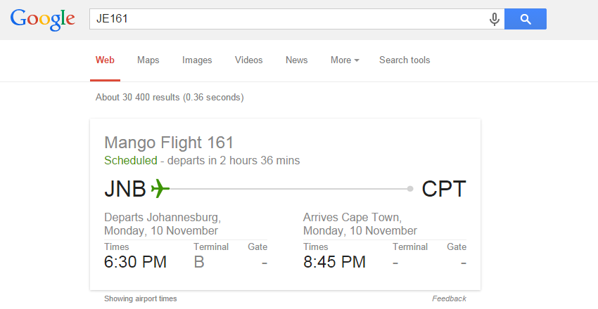 Google_Flight_Status