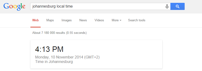 Google_Local_Time