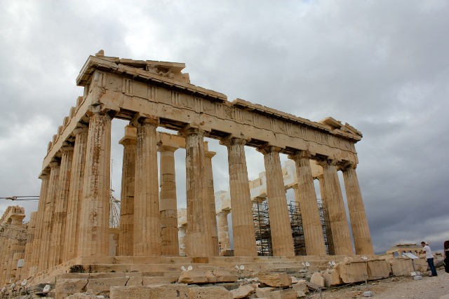 The Acropolis, Athens, Greece.