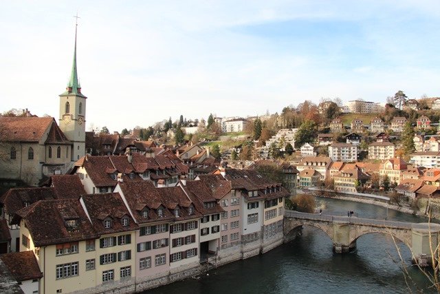 A city view of Bern, Switzerland.