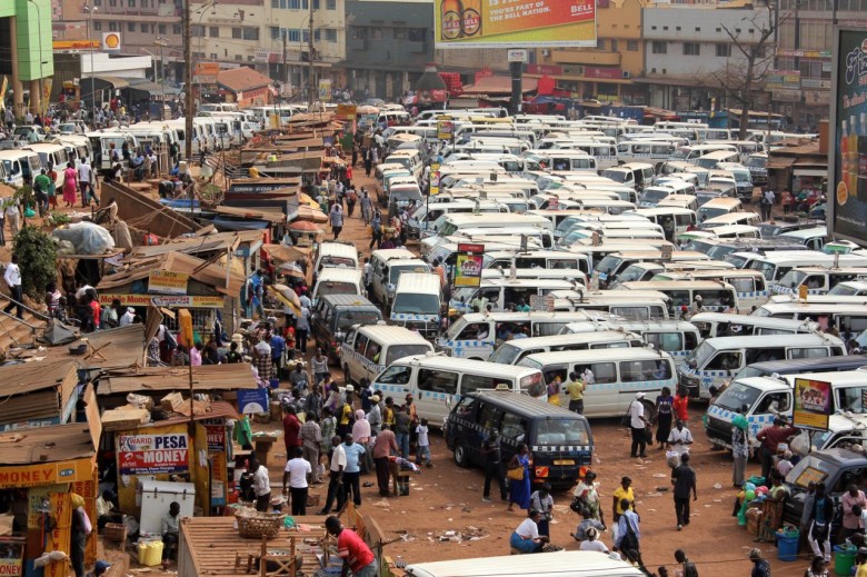 The Kampala Taxi Rank, best organised chaos I have ever witnessed. It might not be what we are used to, but it works.