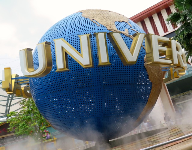 Universal Studios on Sentosa Island, Singapore.