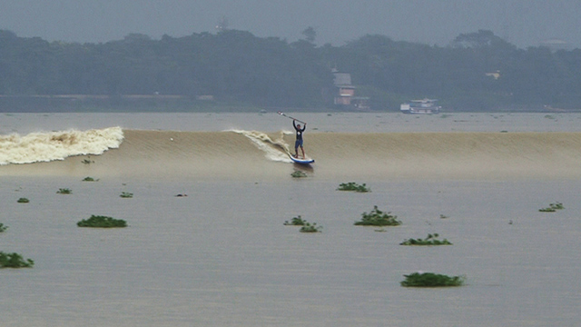 Surfing the River Hooghly