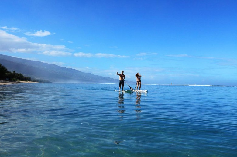 Stand-up paddling - Reunion