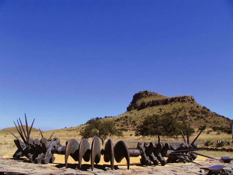 Zulu battlefield memorial