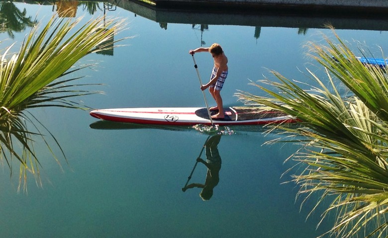 Stand up Paddleboarding at the Waterfront