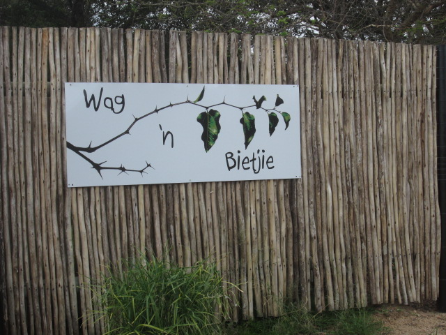 wag n bietjie