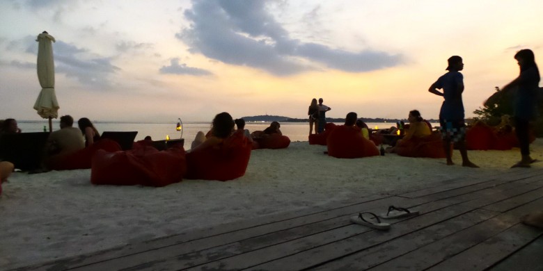 Gili island sunset