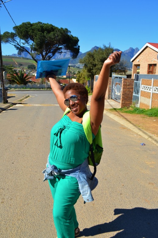 Thembi on the Kayamandi tour