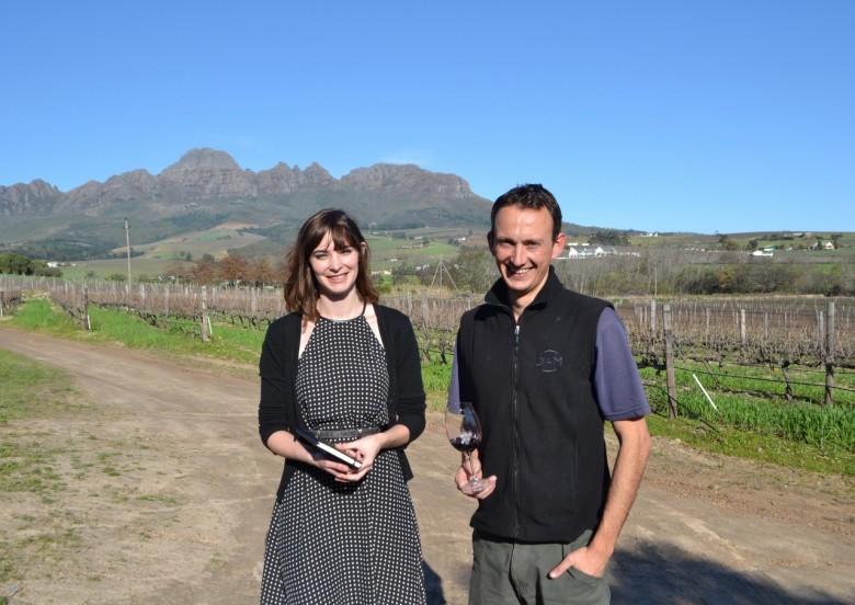 meeting the Audacia winemaker