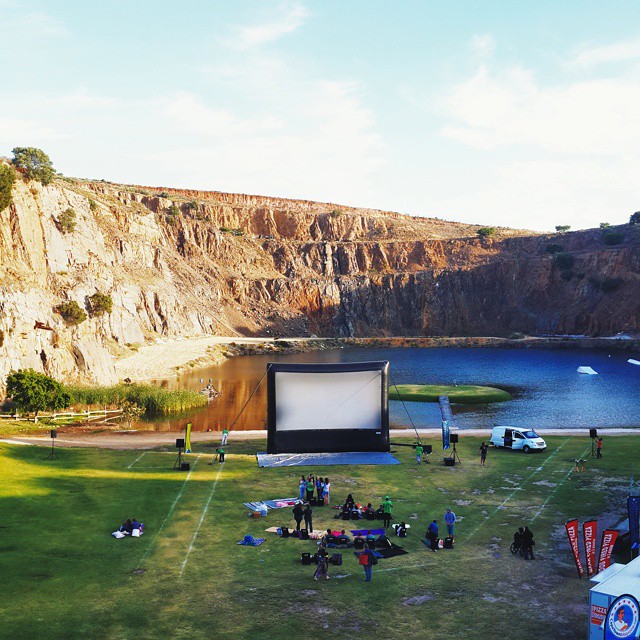 Damien du Toit Breakfast at Tiffanys at Galileo Open Air Cinema