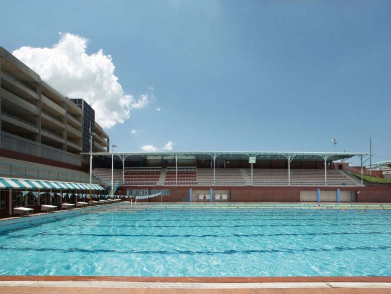 diseño de la piscina del parque ellisindaba