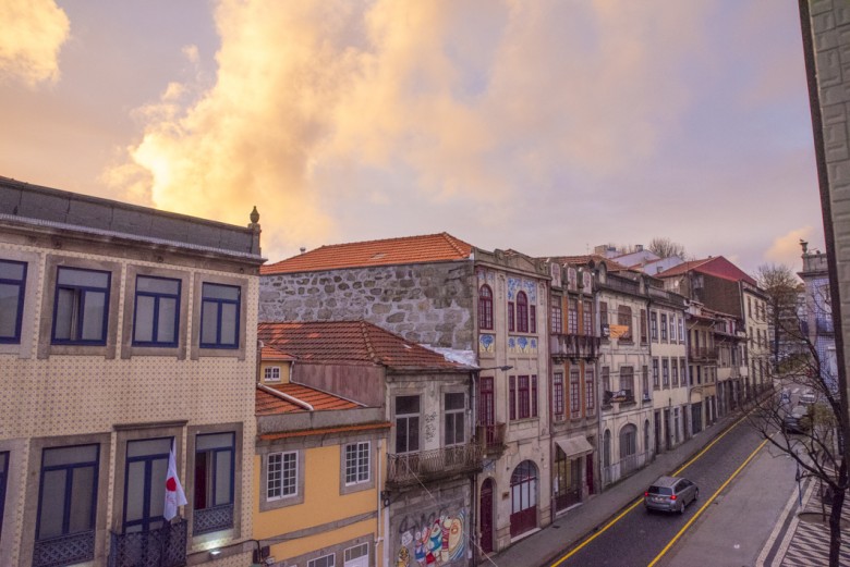 14. View from an Airbnb window, Rua do Gen Silveira, Oporto