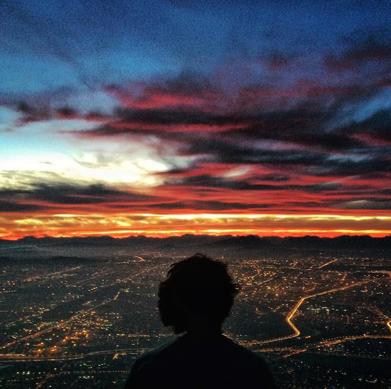 devil's peak view