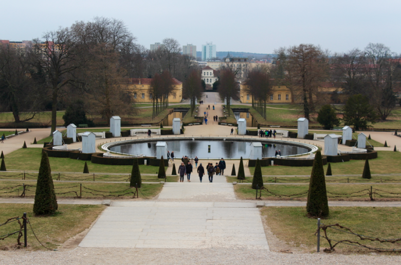 The view from Sanssouci towards Potdam