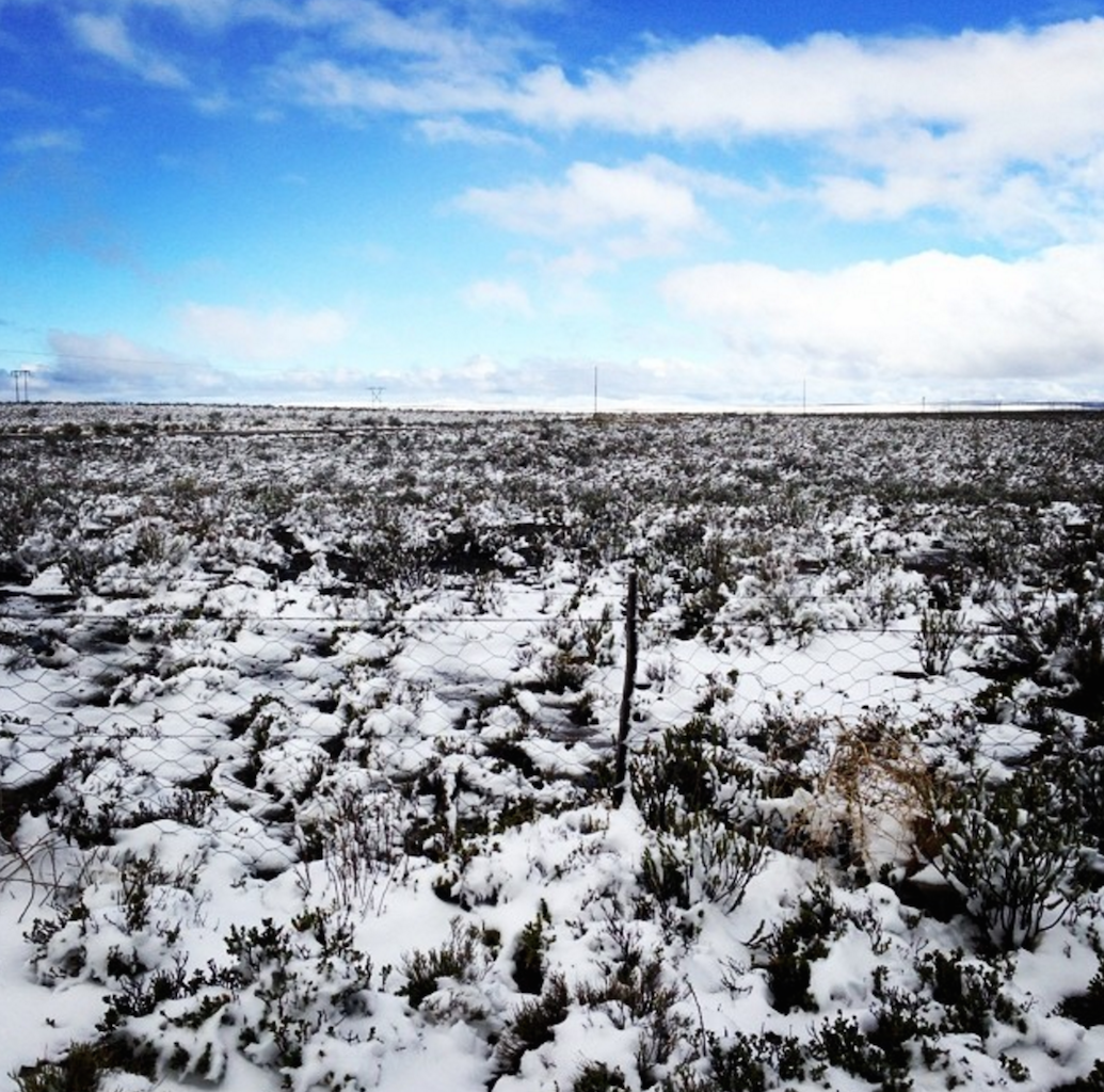 snow in south africa