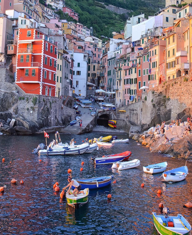 bucket list destination Riomaggiore, Cinque Terre