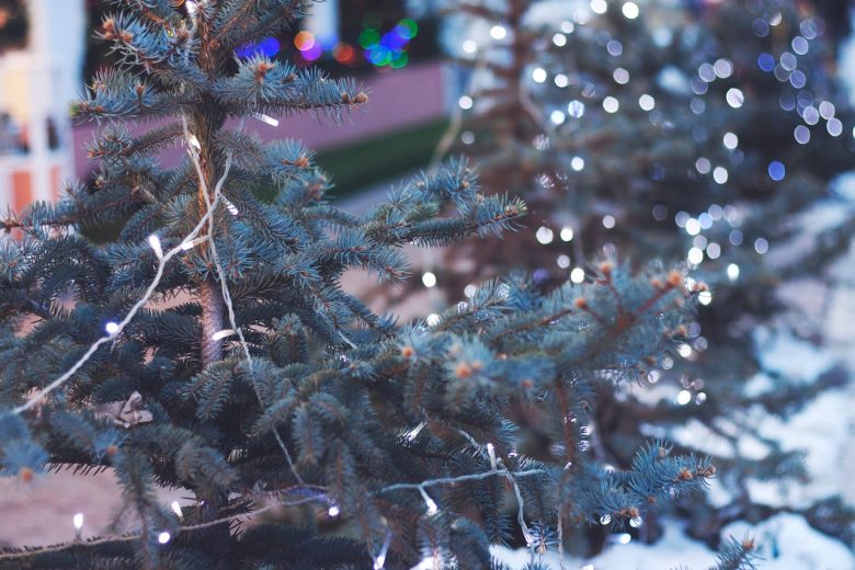 festive markets Christmas tree