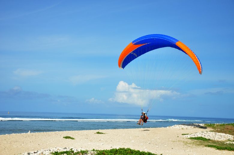 paragliding reunion island