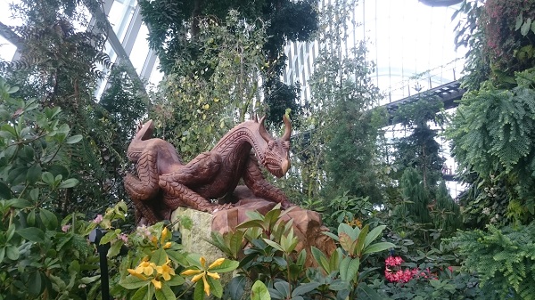 Dragon in The Gardens 600x337