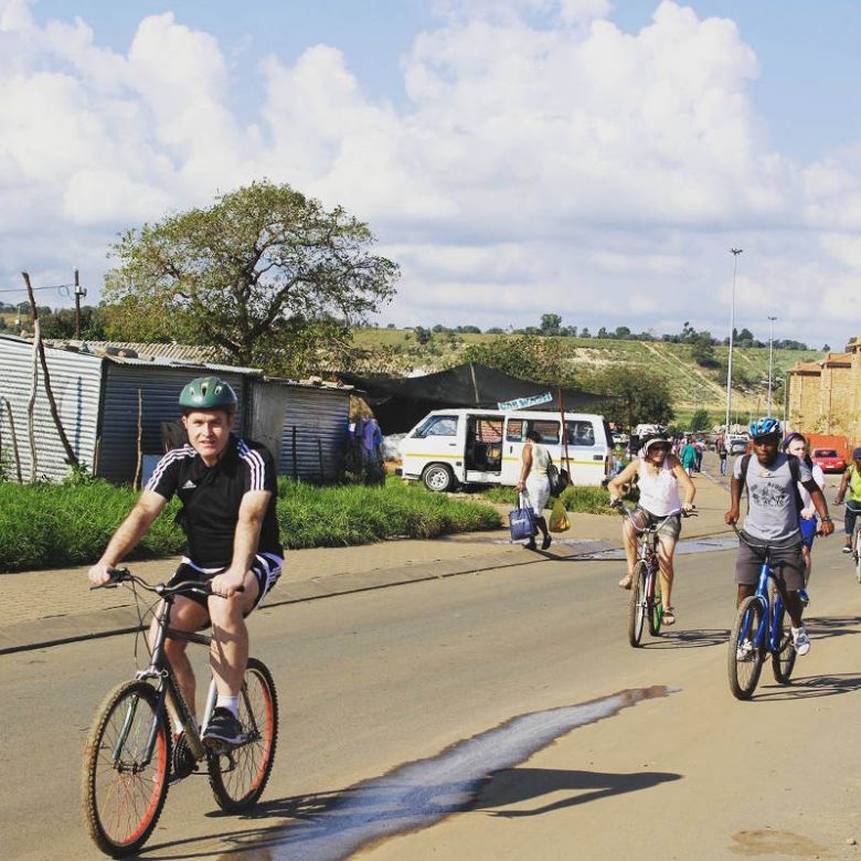 bike tour in soweto