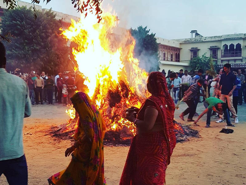 holi-festival-bonfire