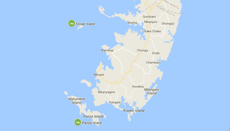misali island dive sites map