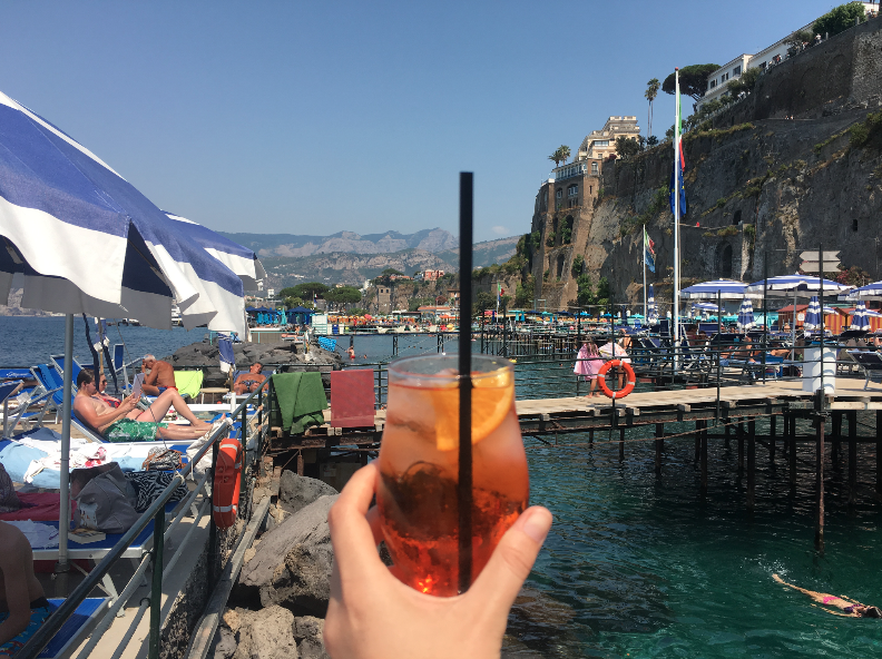 Spritz in Italy Sorrento 