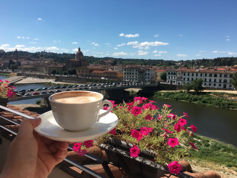 Coffee in Florence Italy 