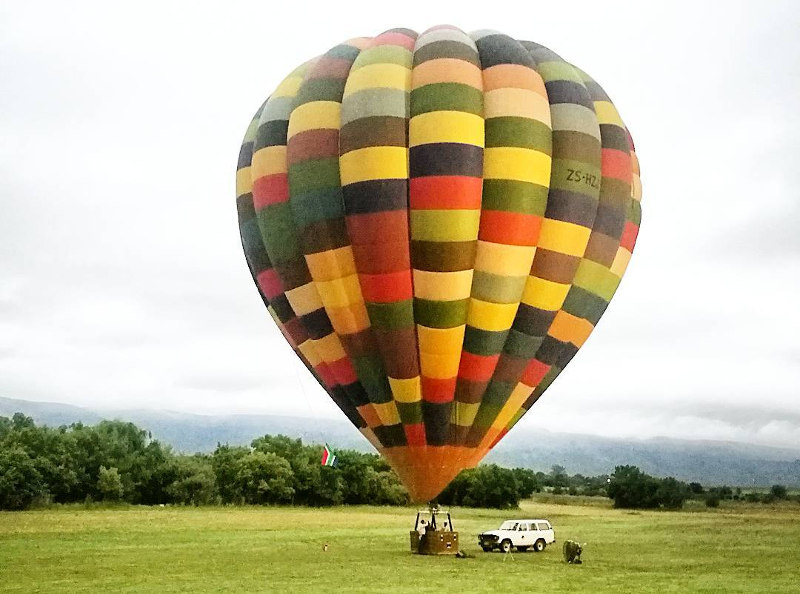 hot air balloon south africa