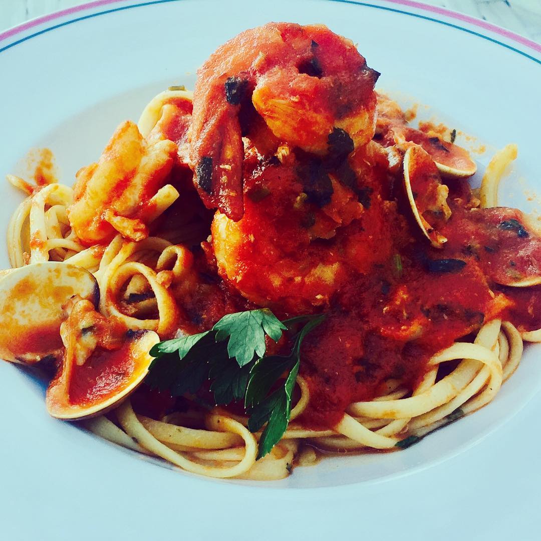 mozambican seafood pasta