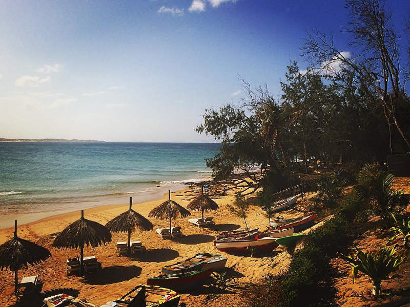 beach in mozambique