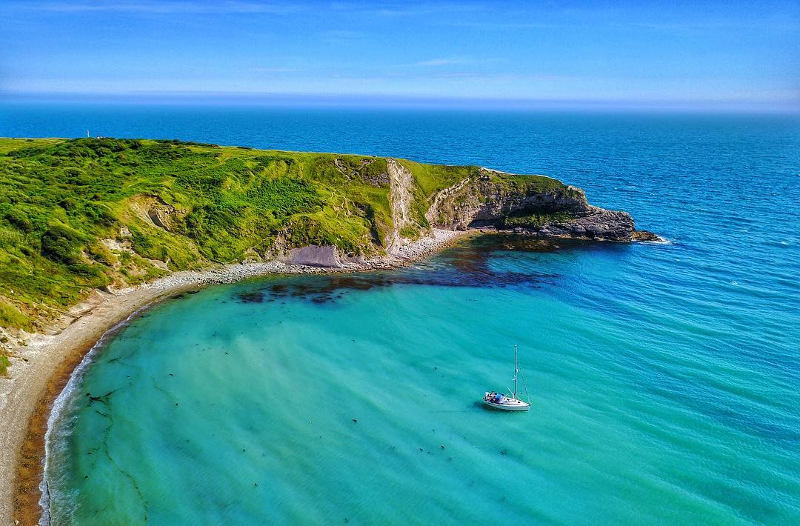 lulworth cove england