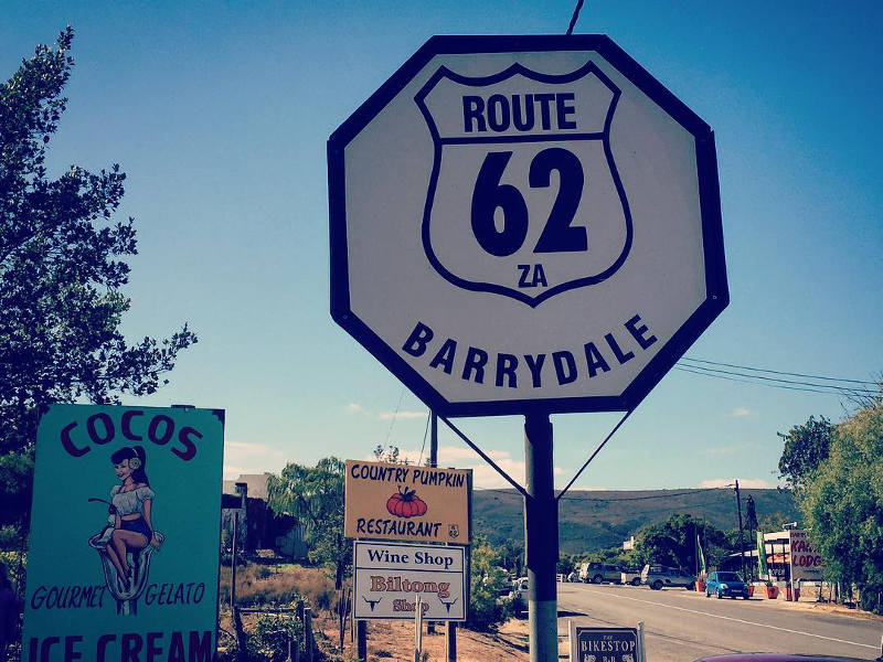 route 62 road sign