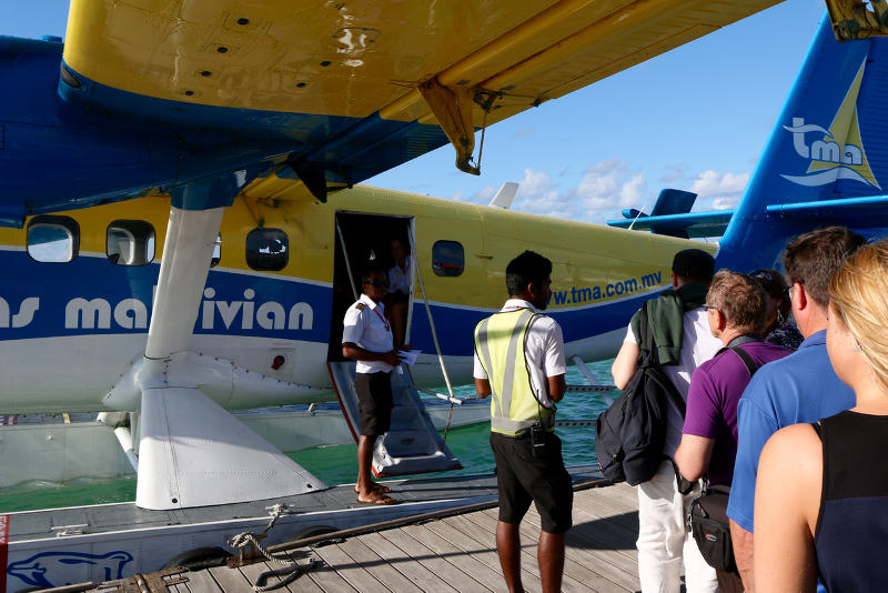 seaplane maldives