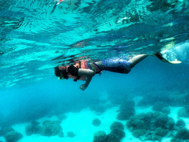 snorkelling chumbe island