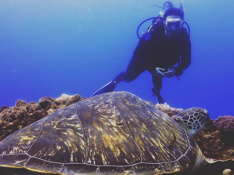 best diving in mauritius