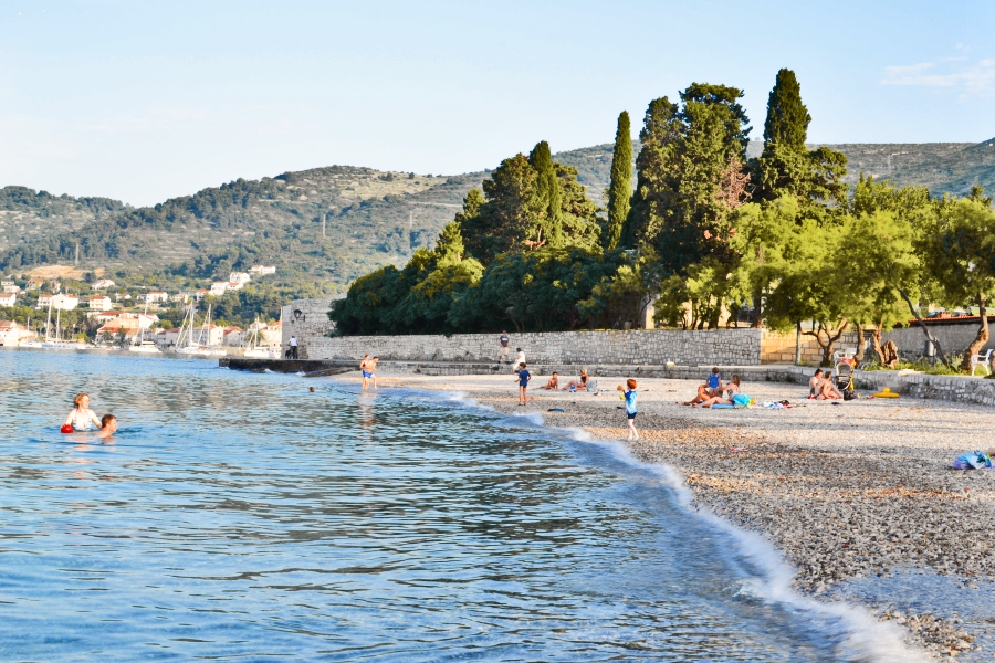 Croatia island beach