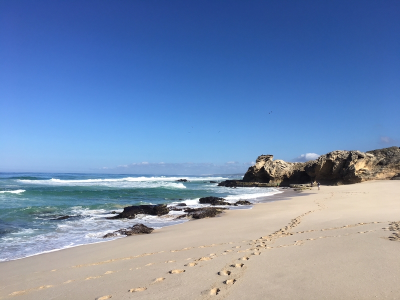 hiking coastline