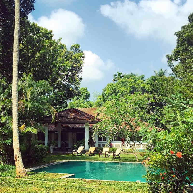 the plantation villa